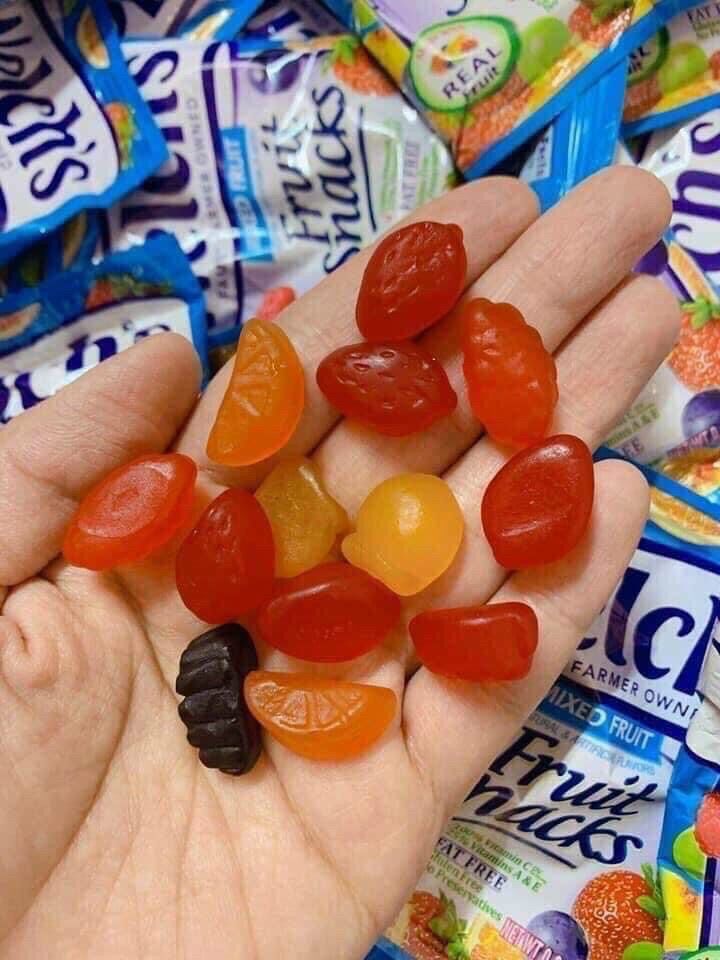 [10 gói] KẸO DẺO TRÁI CÂY WELCH'S MIXED FRUITS