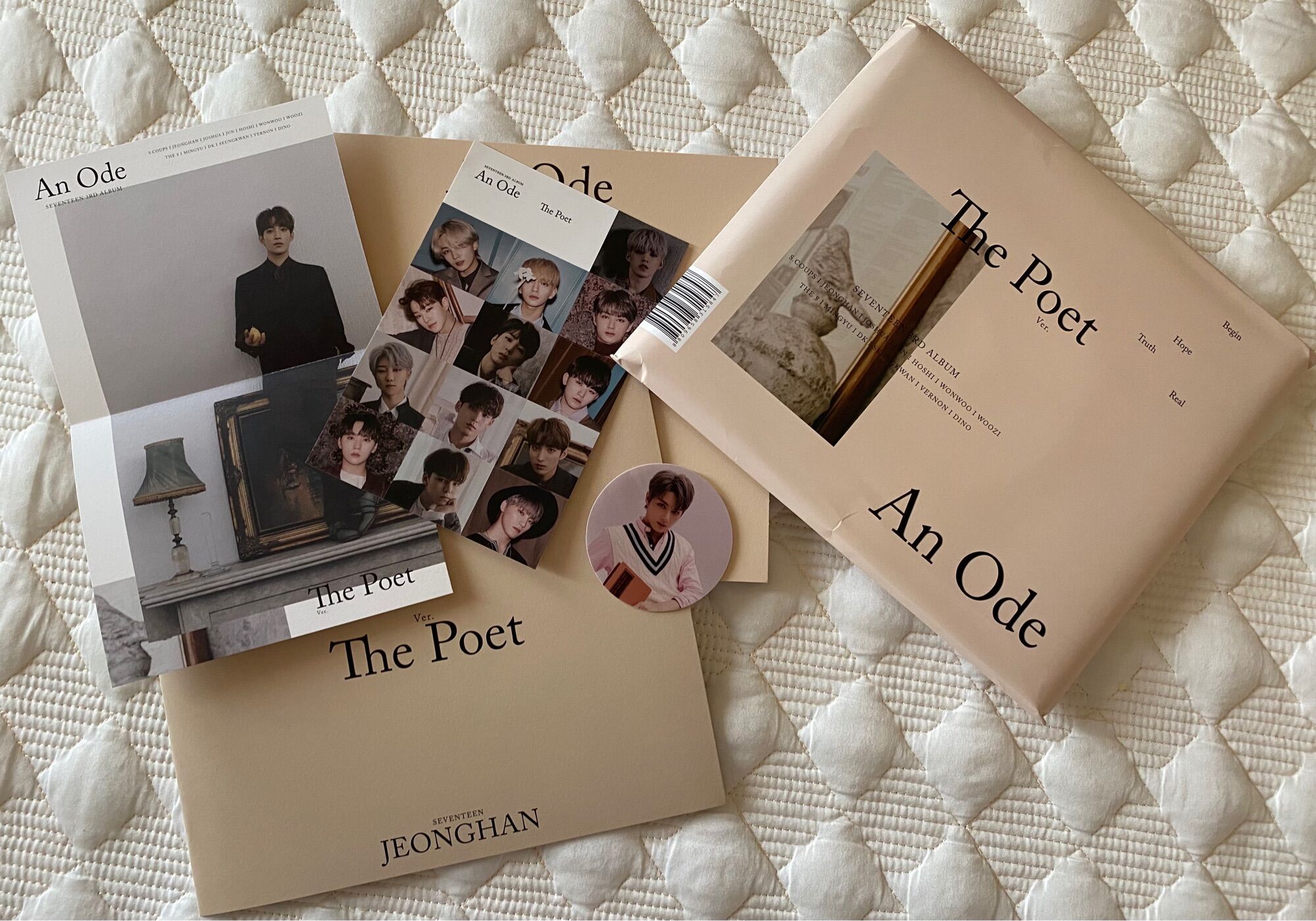 pass Seventeen album An Ode official