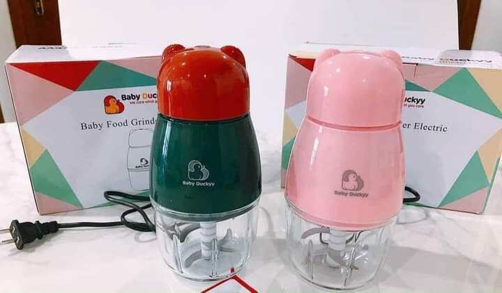 Cối thủy tinh máy xay baby ducky