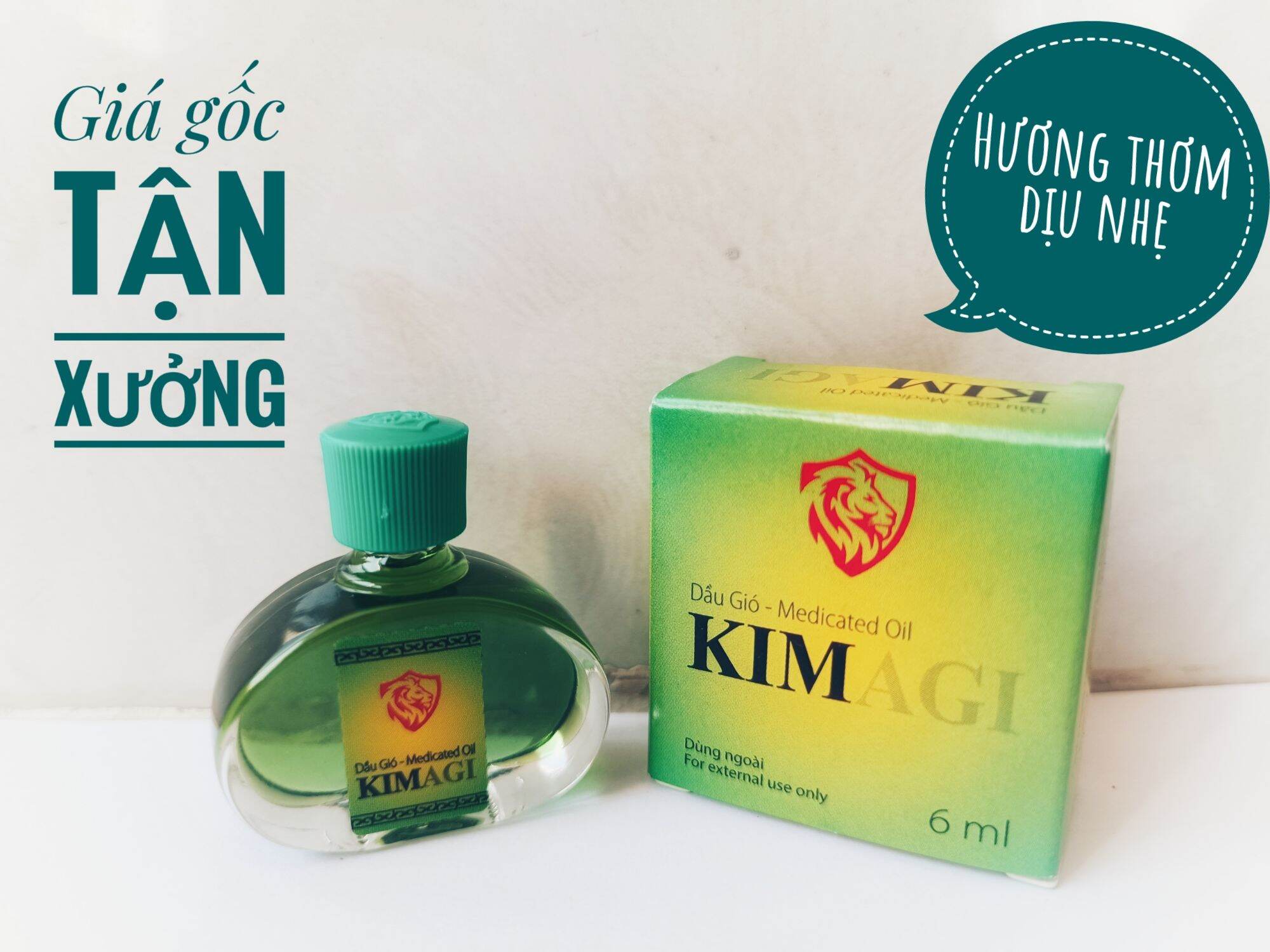 Dầu gió kimagi-combo 2 chai 2 loại
