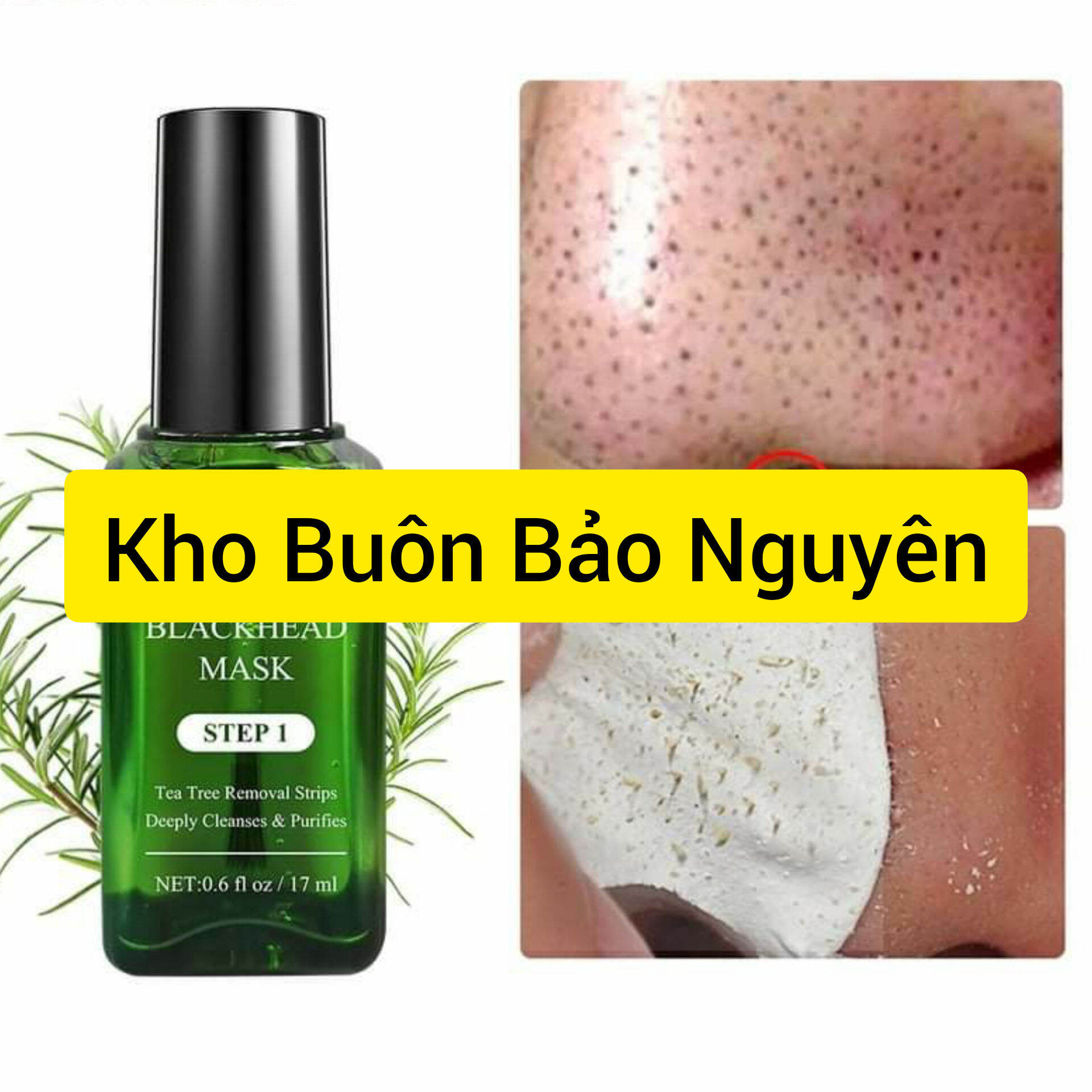 Bộ Lột Mụn Và Se Khít Lỗ Chân Lông Từ Trà Xanh Nha Đam