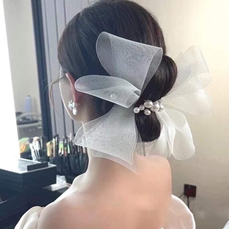 Nơ cài tóc bảng to siêu xinh
