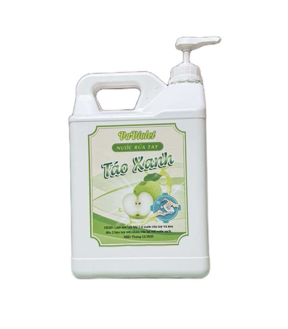 Can 5Lit Nước Rửa Tay Táo Xanh