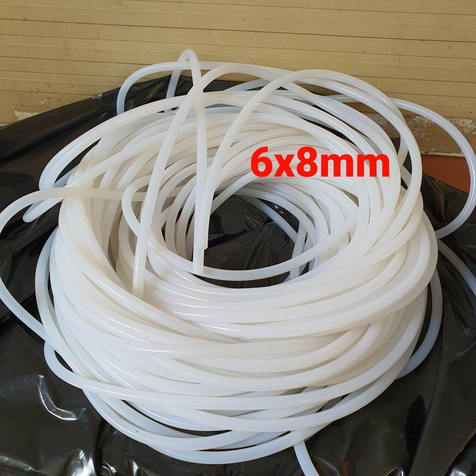 Ống silicon 6x8mm, chịu nhiệt 230⁰c