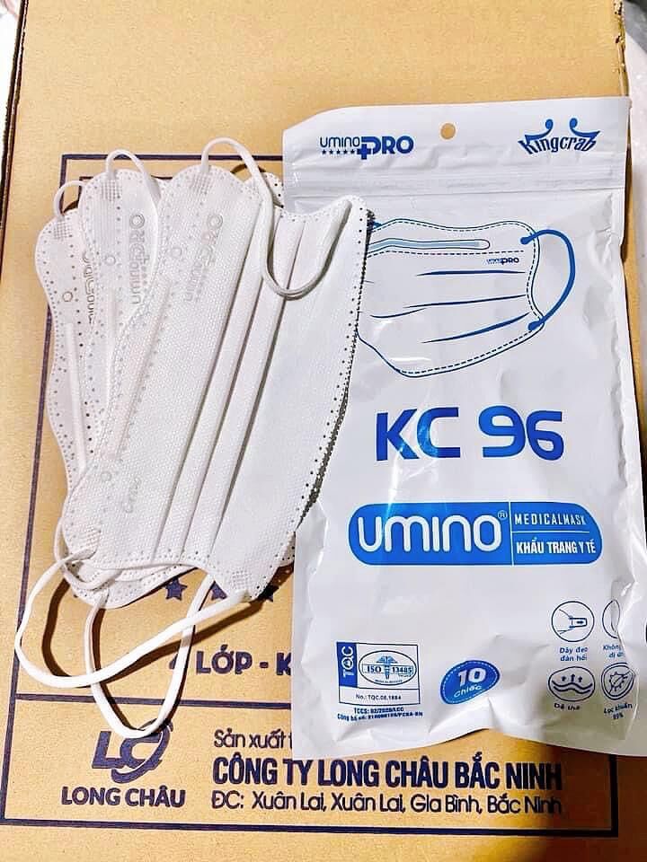 Khẩu trang con cua KC96 Umino ( set 10 cái )