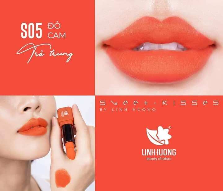 Son Kẹo Linh Hương 350k ( Tặng 1 hộp Phấn Tươi Lạnh Linh Hương)