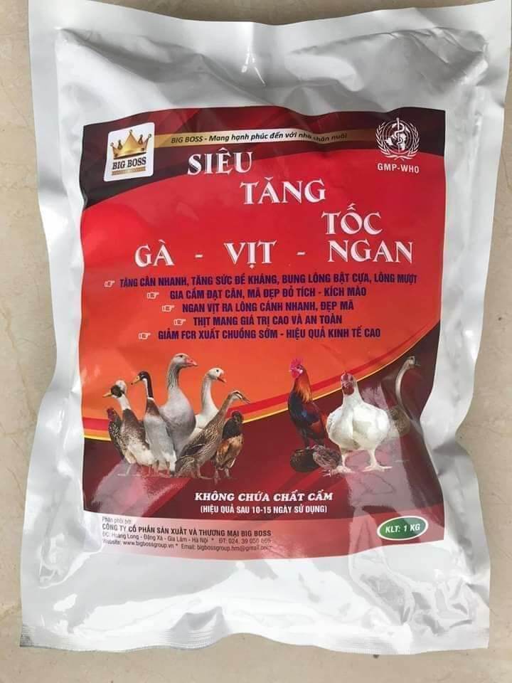 Siêu tăng tốc gà vịt ngan