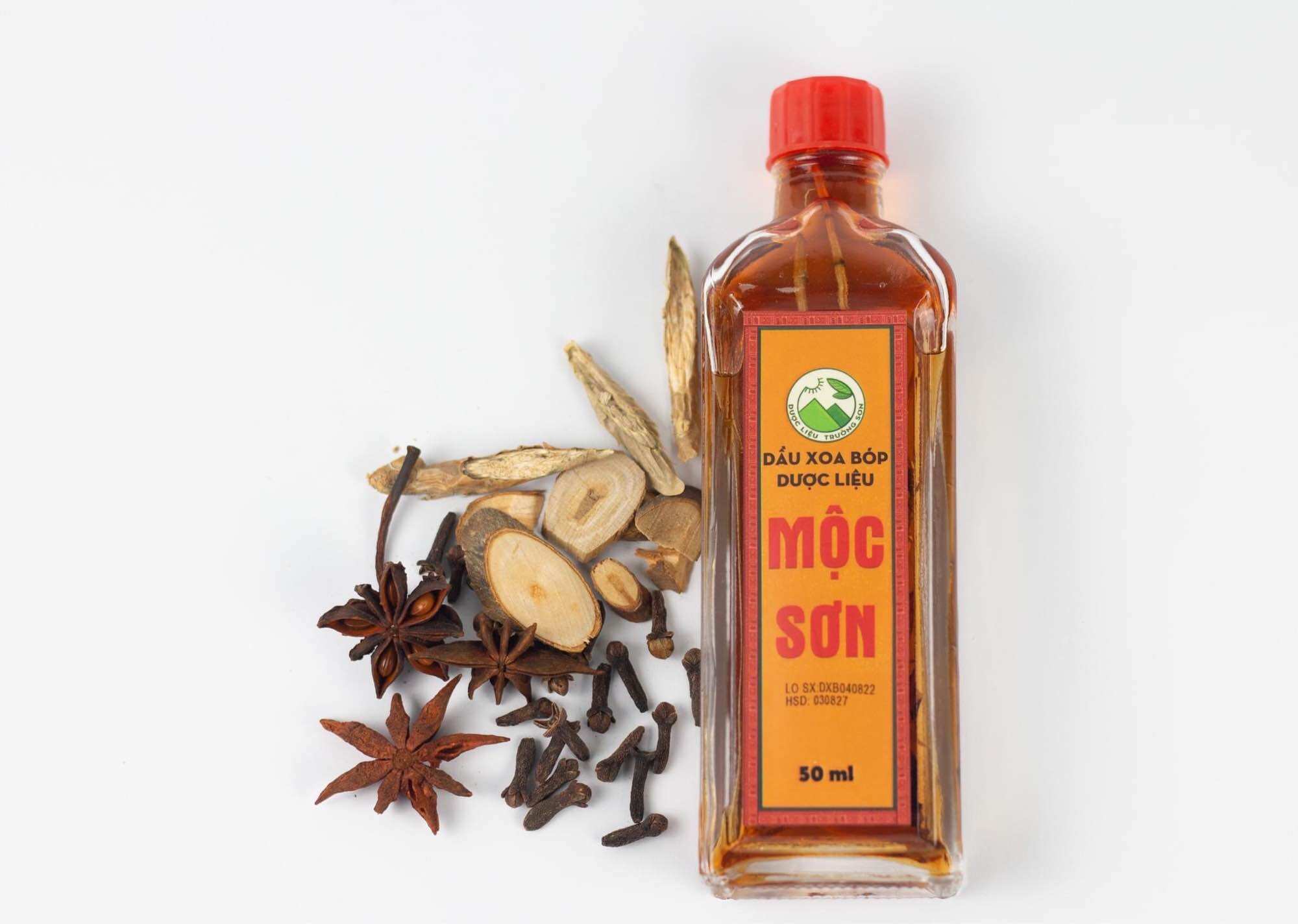 Dầu xoa bóp dược liệu Mộc Sơn