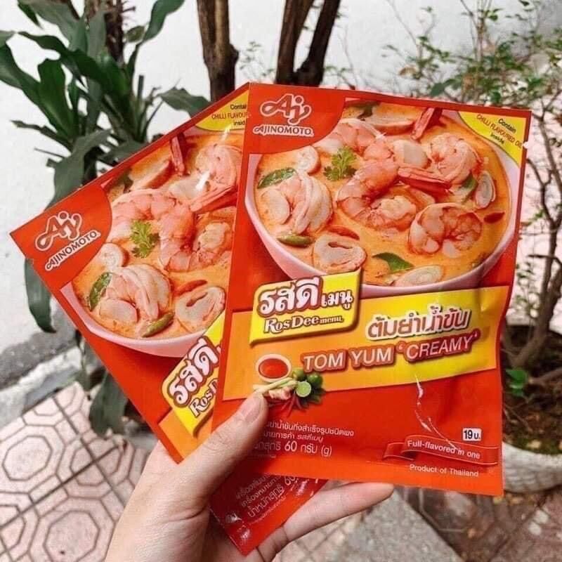Gia vị lẩu thái & gói gia vị lẩu tomyum
