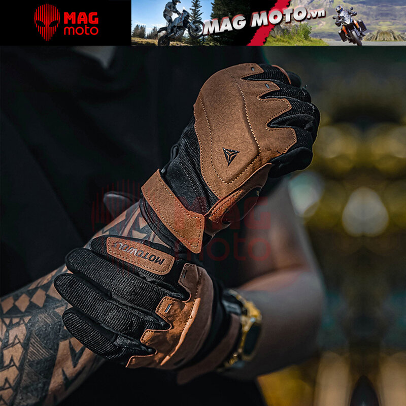 Găng tay bảo hộ Moto MDL-0325 Chính hãng Motowolf