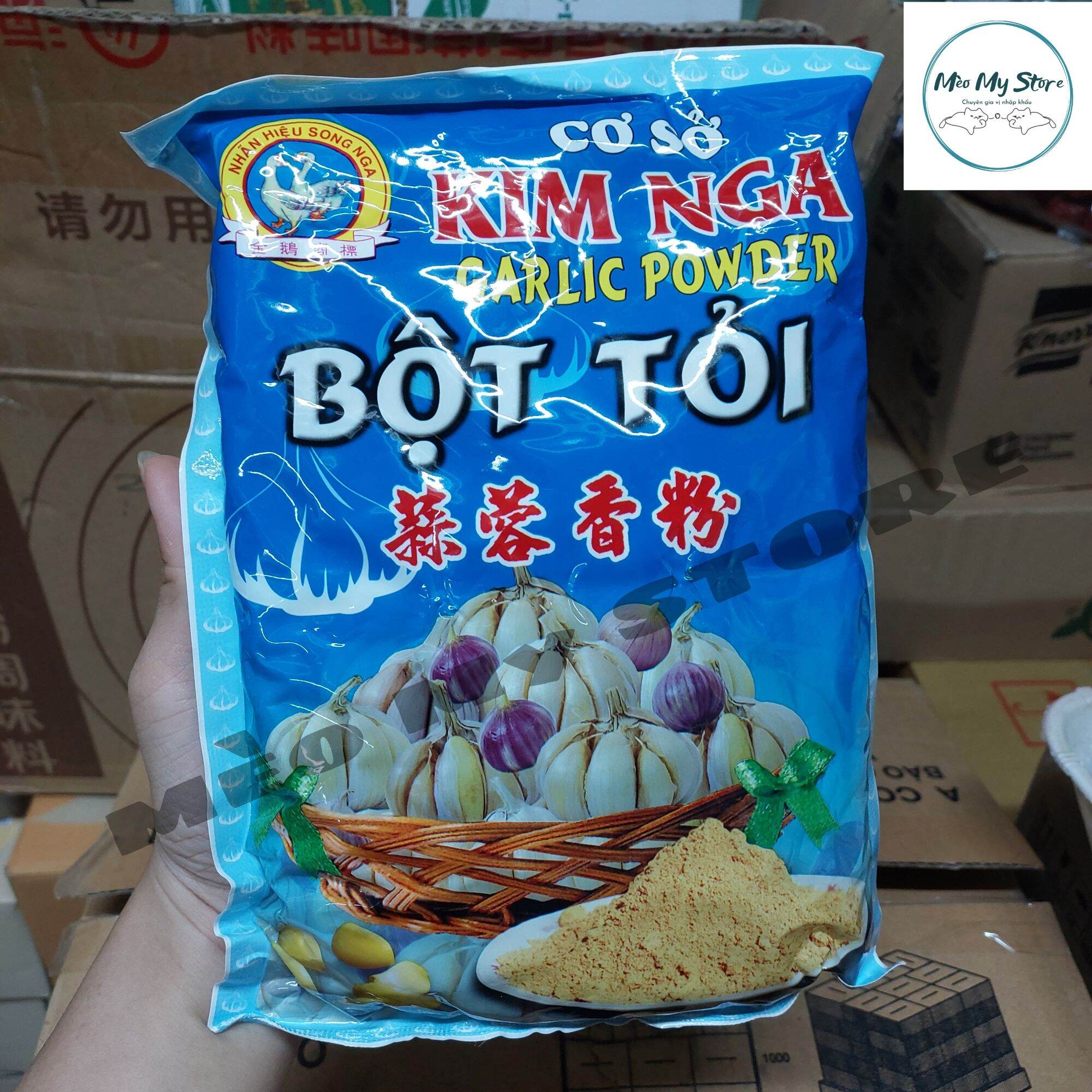 500gram Bột Tỏi Đặc Biệt hiệu Kim Nga