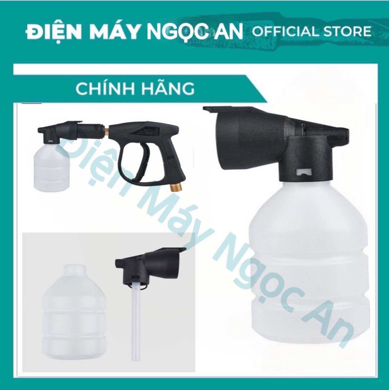 Bình xà bông tạo bọt tuyết cho máy rửa xe - bình tạo bọt phục vụ rửa xe