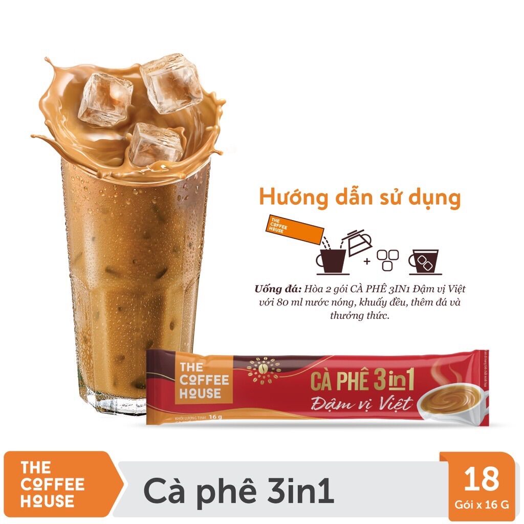 Cà Phê Sữa Hoà Tan Đậm Vị The Coffee House