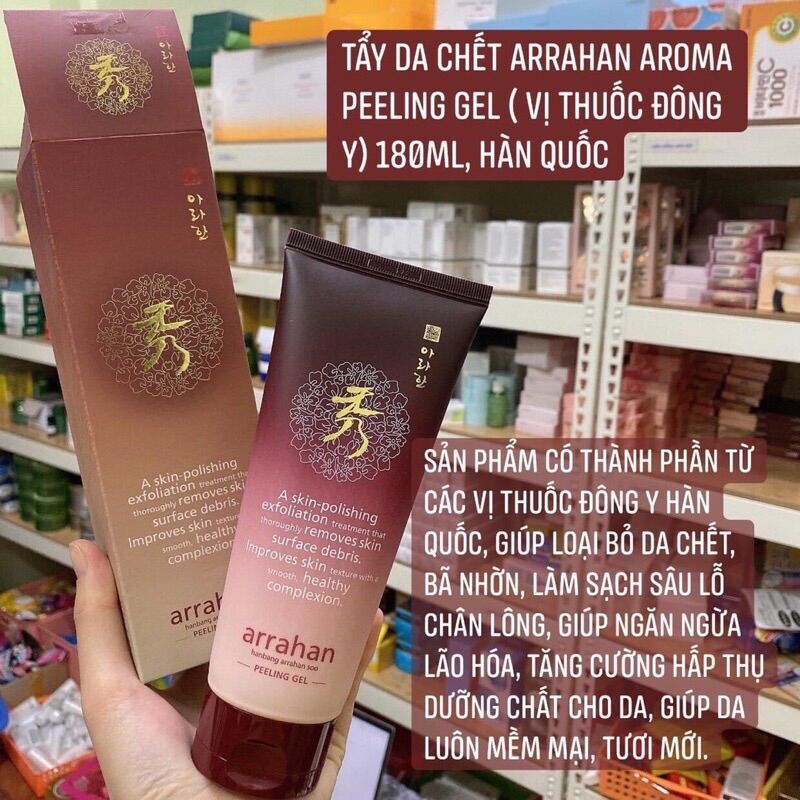 Tẩy Tế Bào Chết Arrahan Hàn Quốc