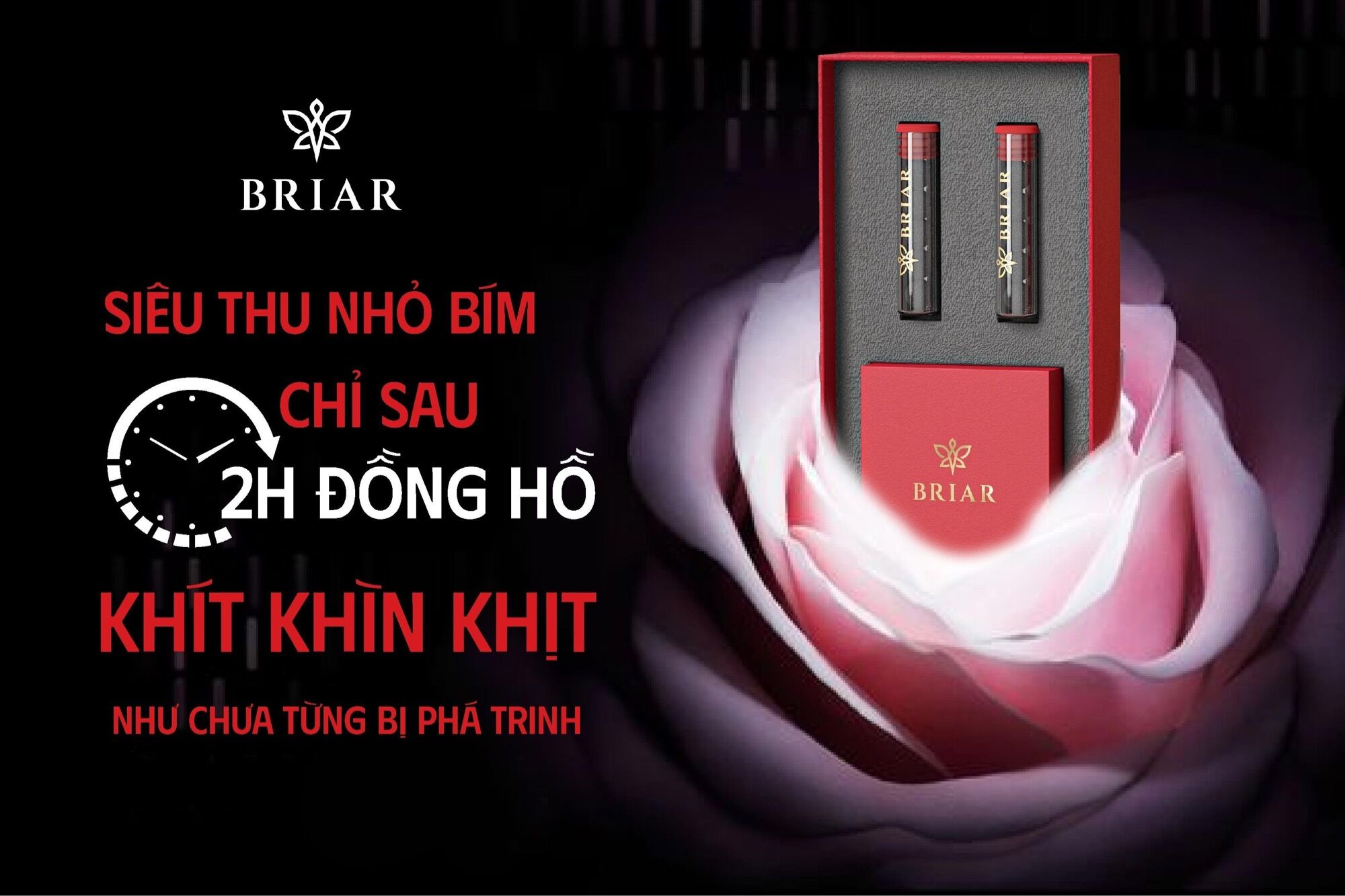 Viên đặt se khít sạch BRIAR ( chính hãng )