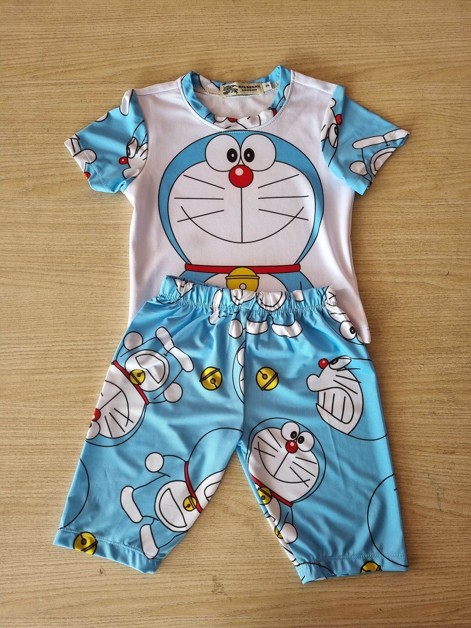 BG01- ĐỒ LỬNG BÉ GAI THUN LẠNH 3D LOẠI 1 DOREMON