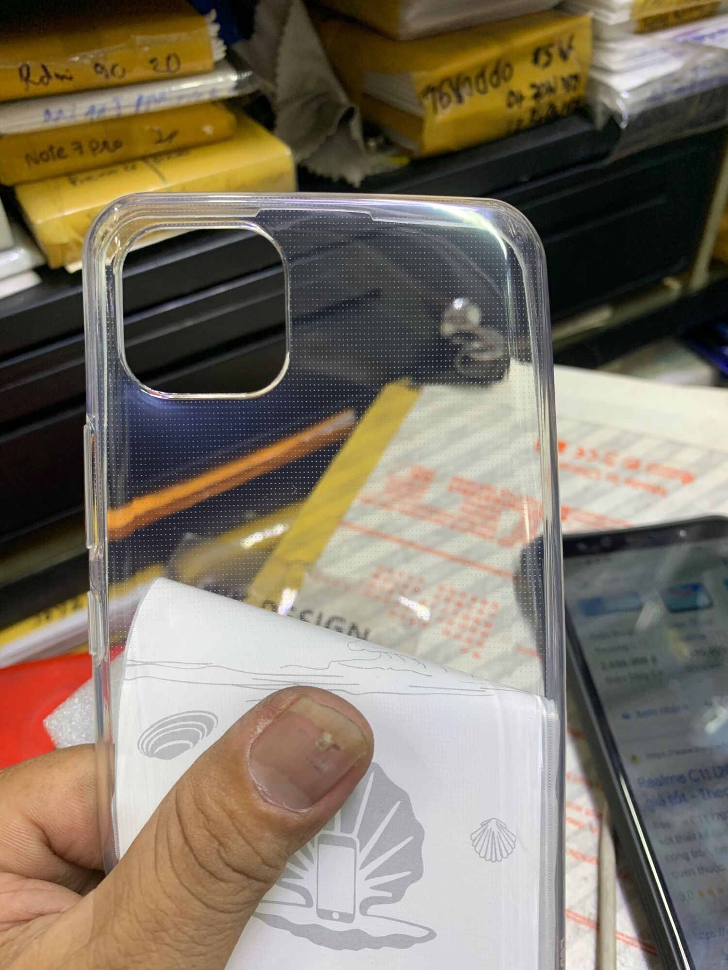 Ốp lưng Realme C11(2021) dẻo lưng trong suốt