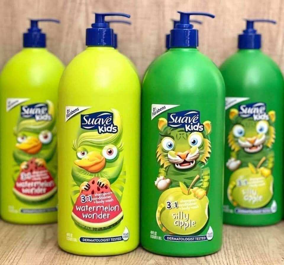 Sữa tắm Suave Kids 1.18L