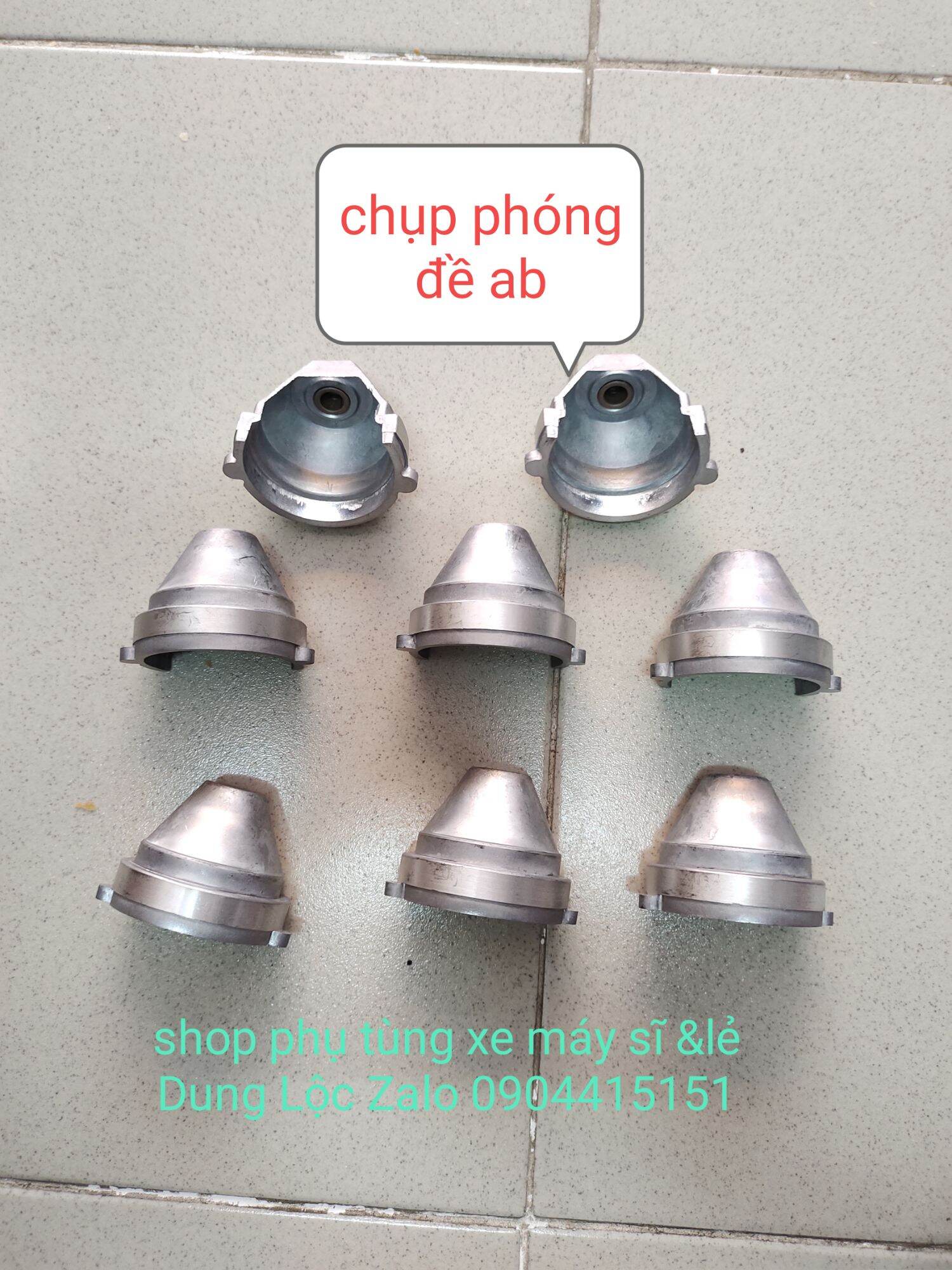 Nắp chụp phóng đề dùng cho dòng xe tay ga click, & ab 110 đời đầu