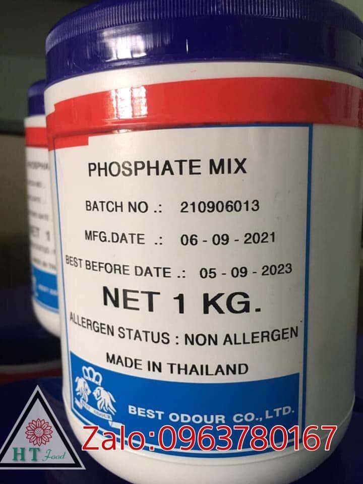 PHOSPHATE MIX THÁI LAN- phụ gia tạo giòn dai cho giò chả...
