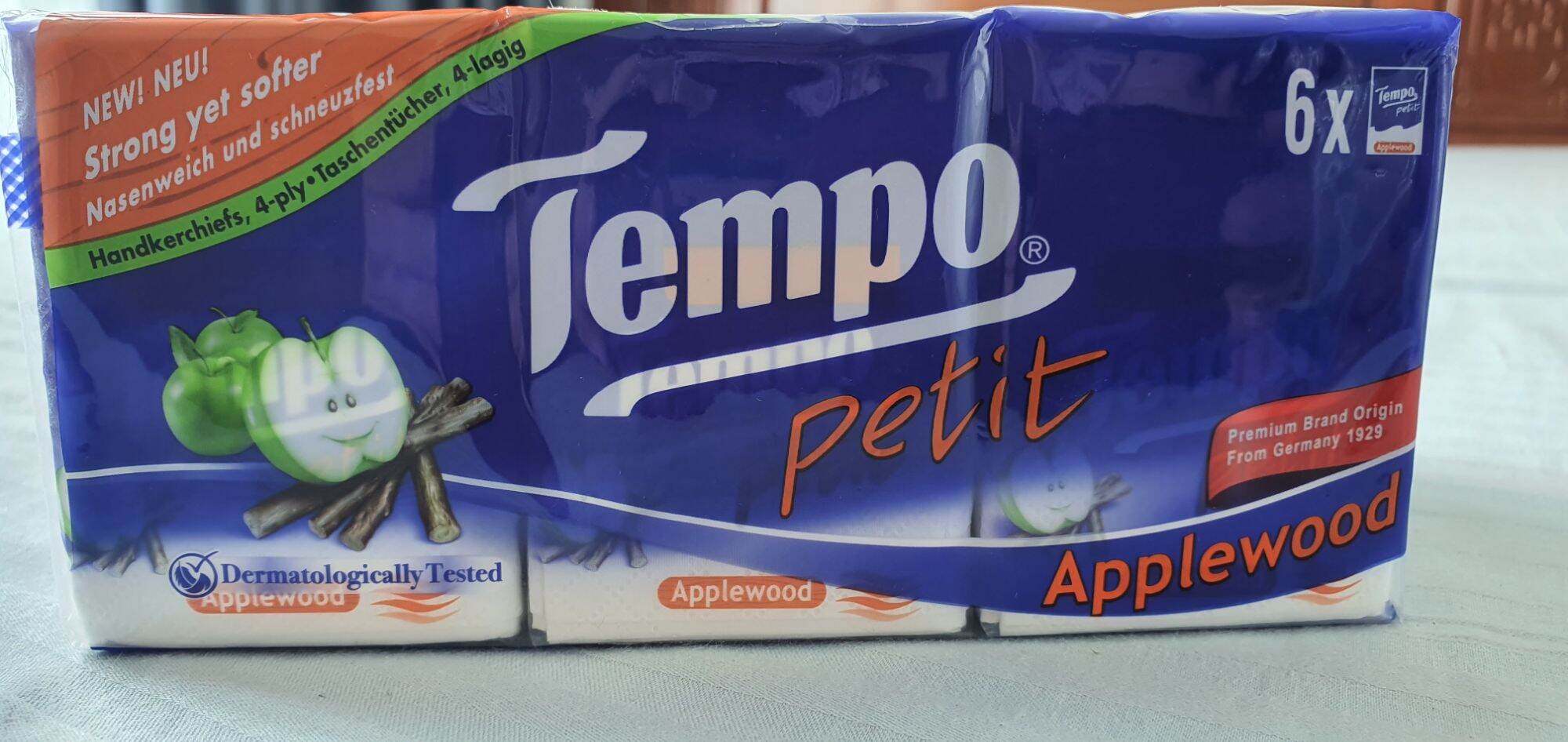 Lốc 6 gói khăn giấy bỏ túi Tempo cao cấp