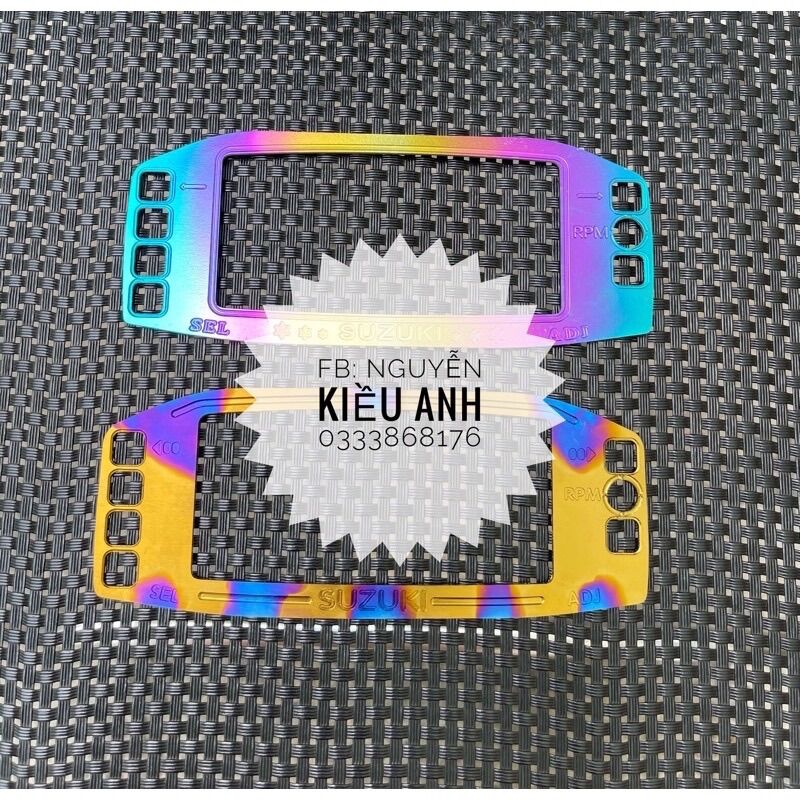 Miếng dán mặt đồng hồ Titan cho Xe Raider fi - Satria Fi / dán viền đồng hồ titan raider - satria