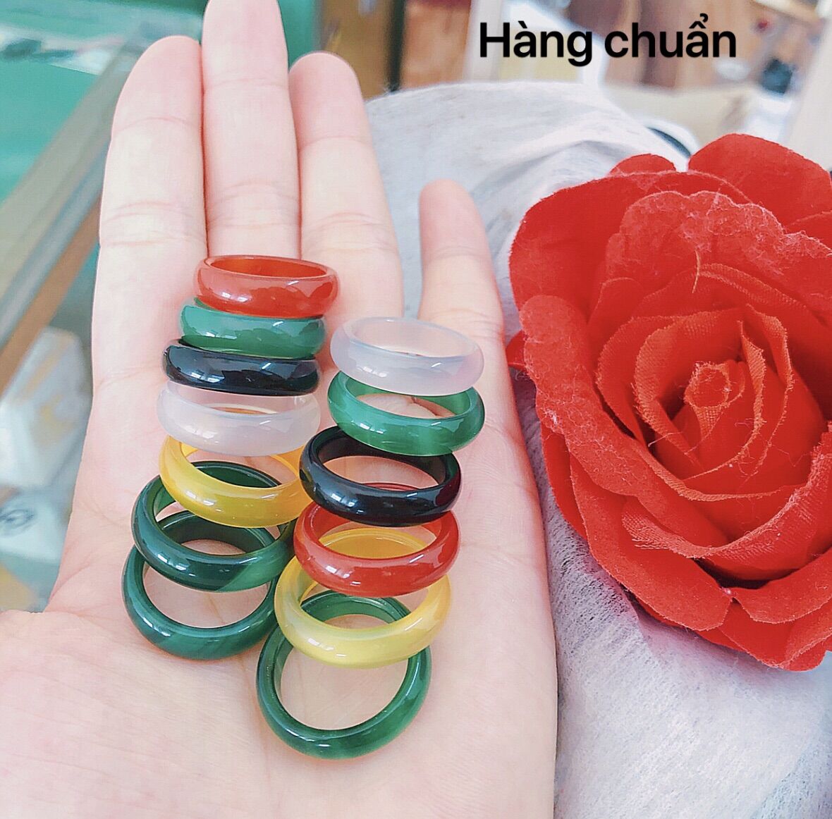 Nhẫn mã não chuẩn