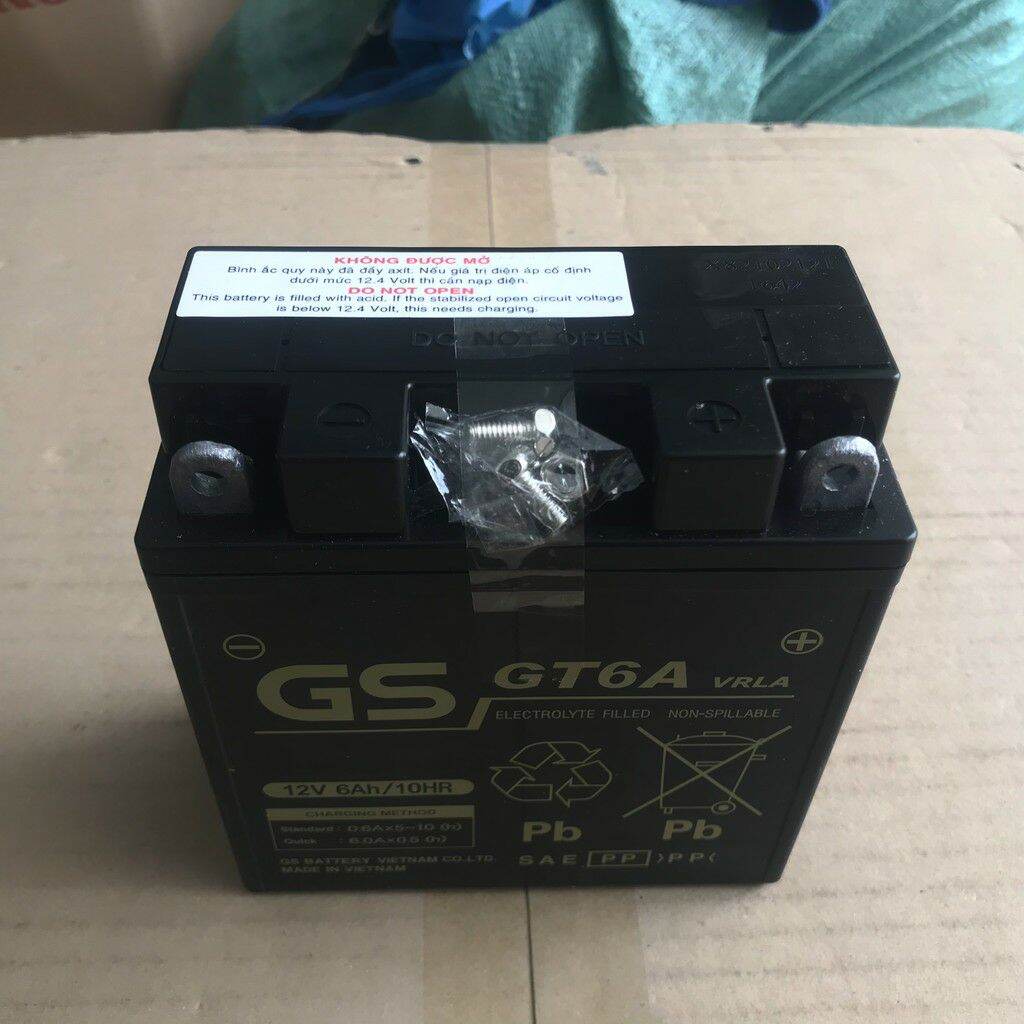 Bình khô GS - GT6A - lắp xe DREM , Jupiter và Sirius,Mio, Taurus