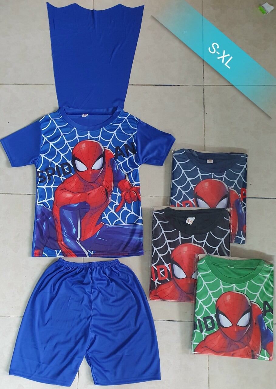 [HCM]Set 3 bộ siêu nhân có tà sau cho bé trai