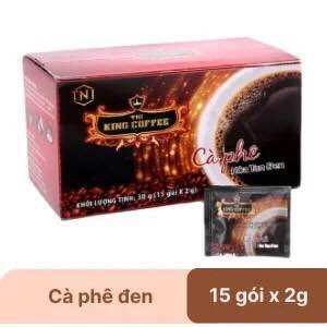Cà phê đen tni king coffee 15 gói *2gr - 90491