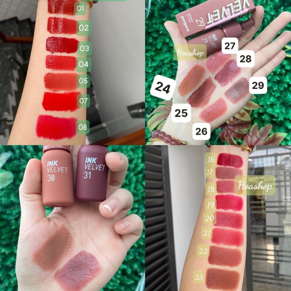 [HCM][New 2019]Son Kem Siêu Lì Siêu Mịn Peripera Ink The Velvet