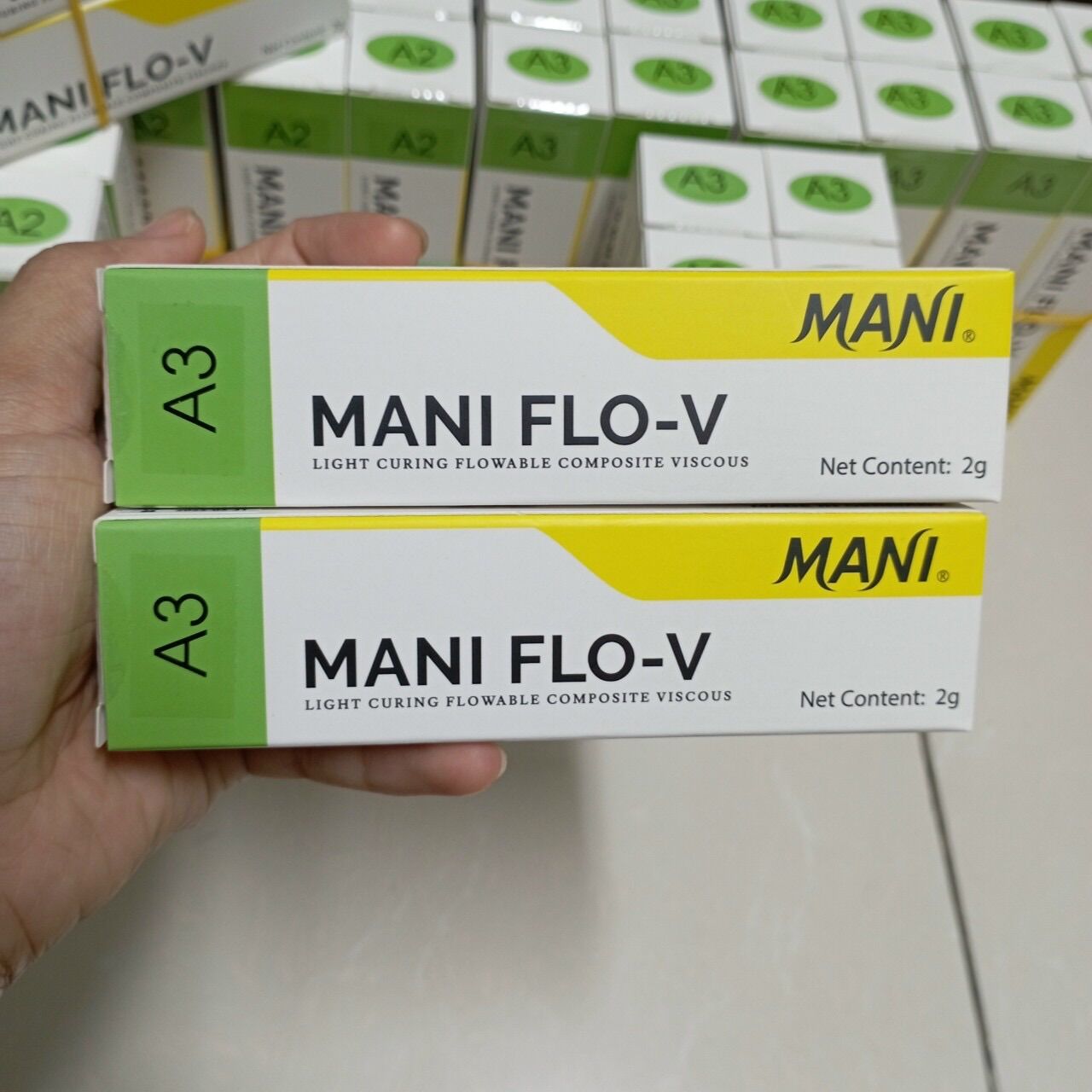 Composite đặc Mani Micro -Vật tư nha khoa chính hãng