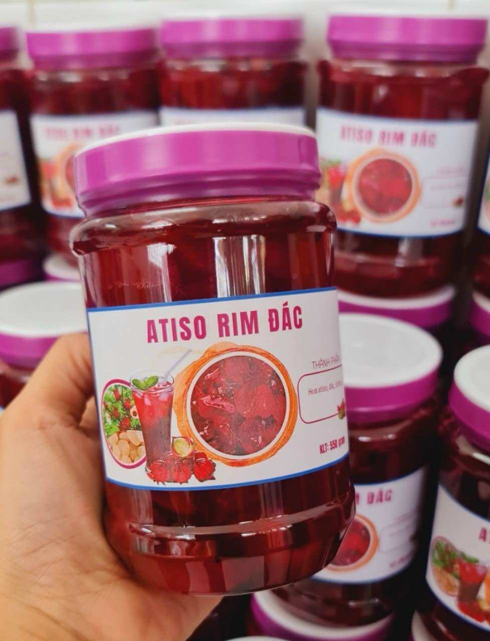 Đác Rim Atiso Hộp 550gr