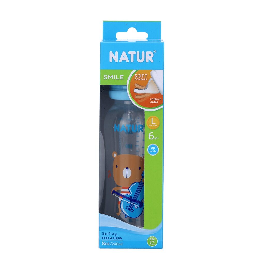 Bình sữa cổ hẹp Natur Thái lan 240ml