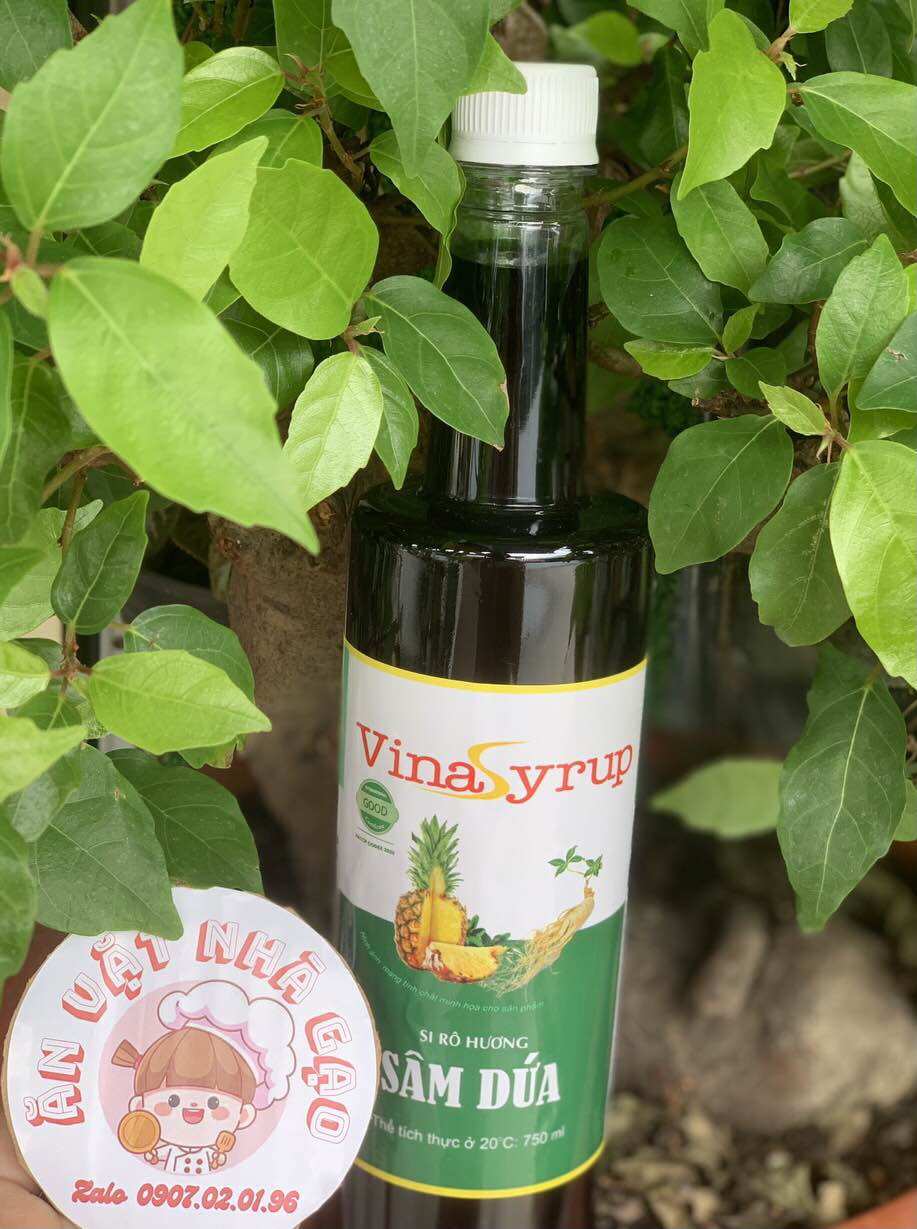 Vina Syrup Sâm Dứa 750ml