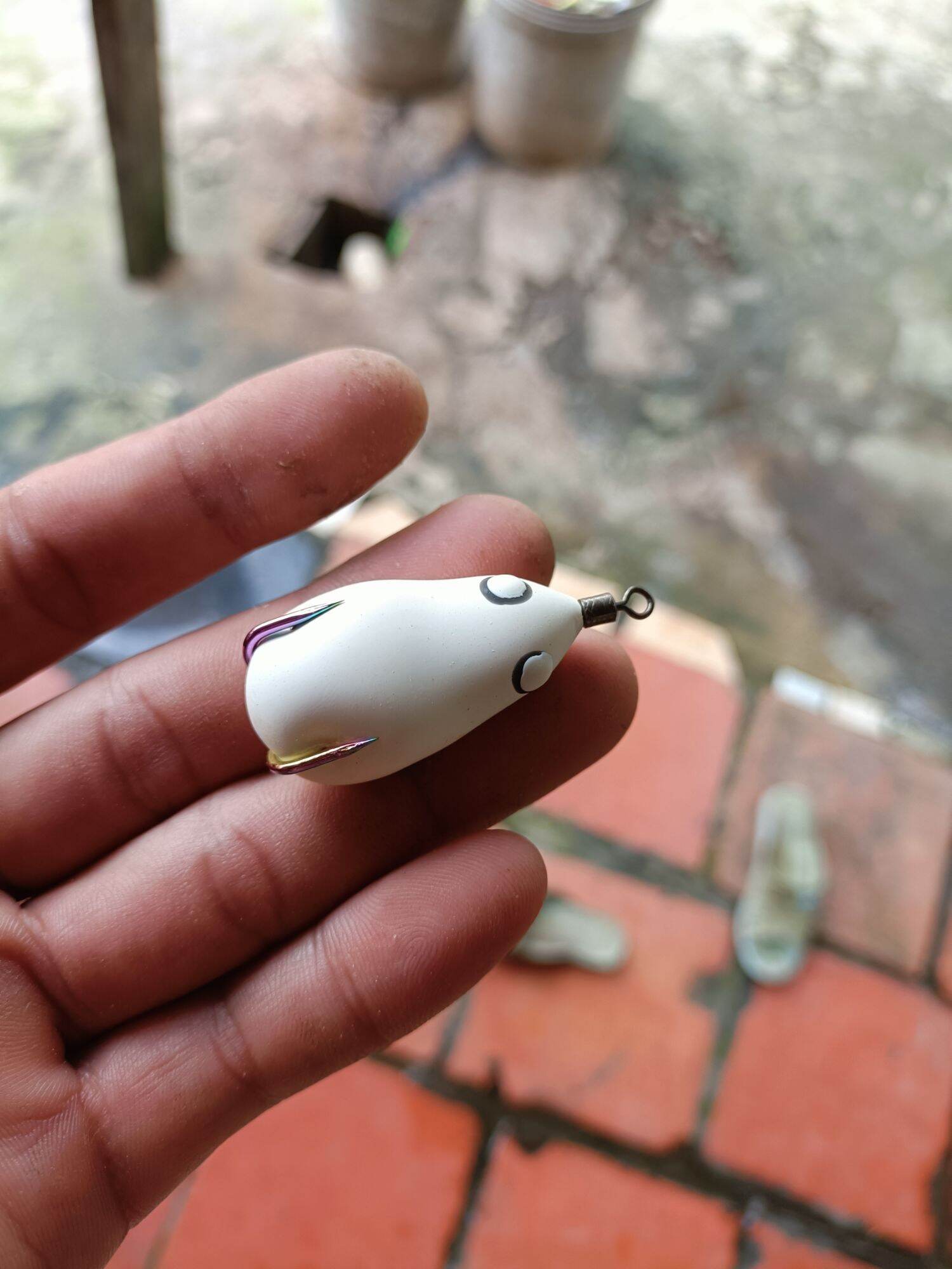 nhái hơi T1 lưỡi titan