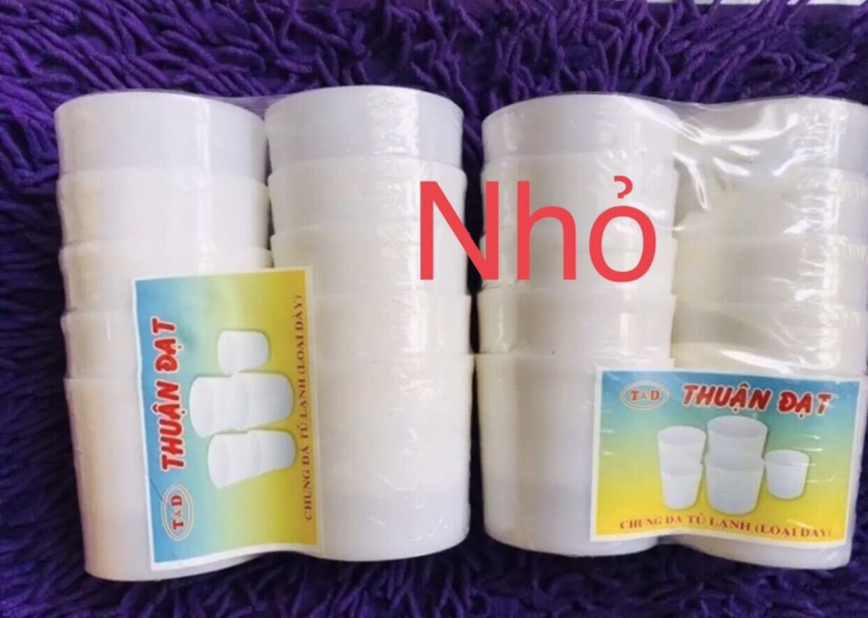 🏵️Combo 10 Chung_Ly làm đá Tủ lạnh (Loại Dày, 3 size)