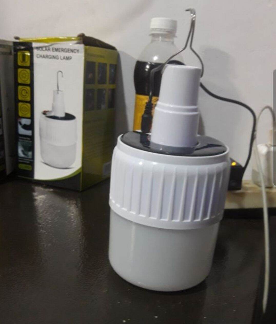 Bóng đèn led tích điện 100W- 2 chế độ sạc, có Remote
