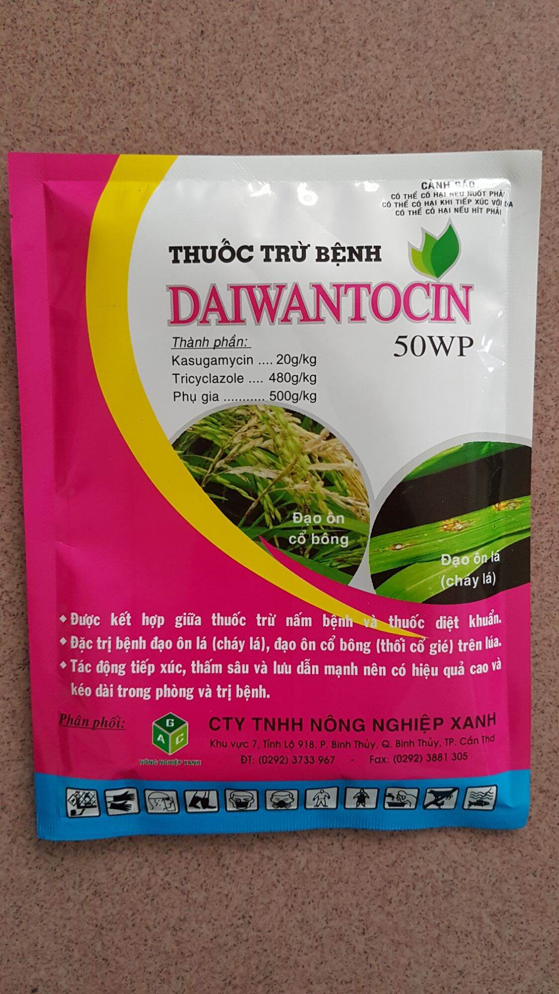 Thuốc trừ bệnh đạo ôn daiwantocin 100gr