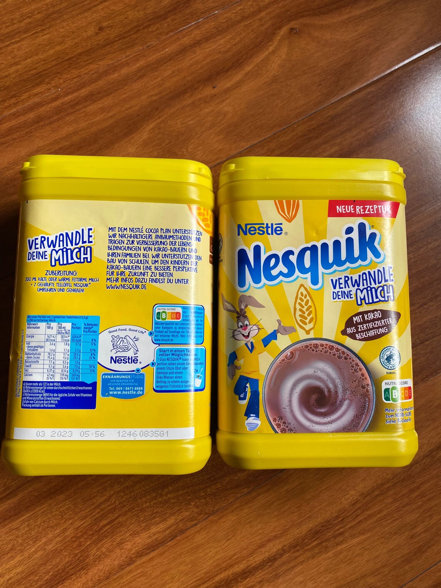 Cacao Nesquick Đức DẠNG HỘP 900gr