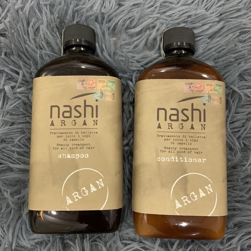 Cặp gội xả phục hồi nashi argan 500mlx2