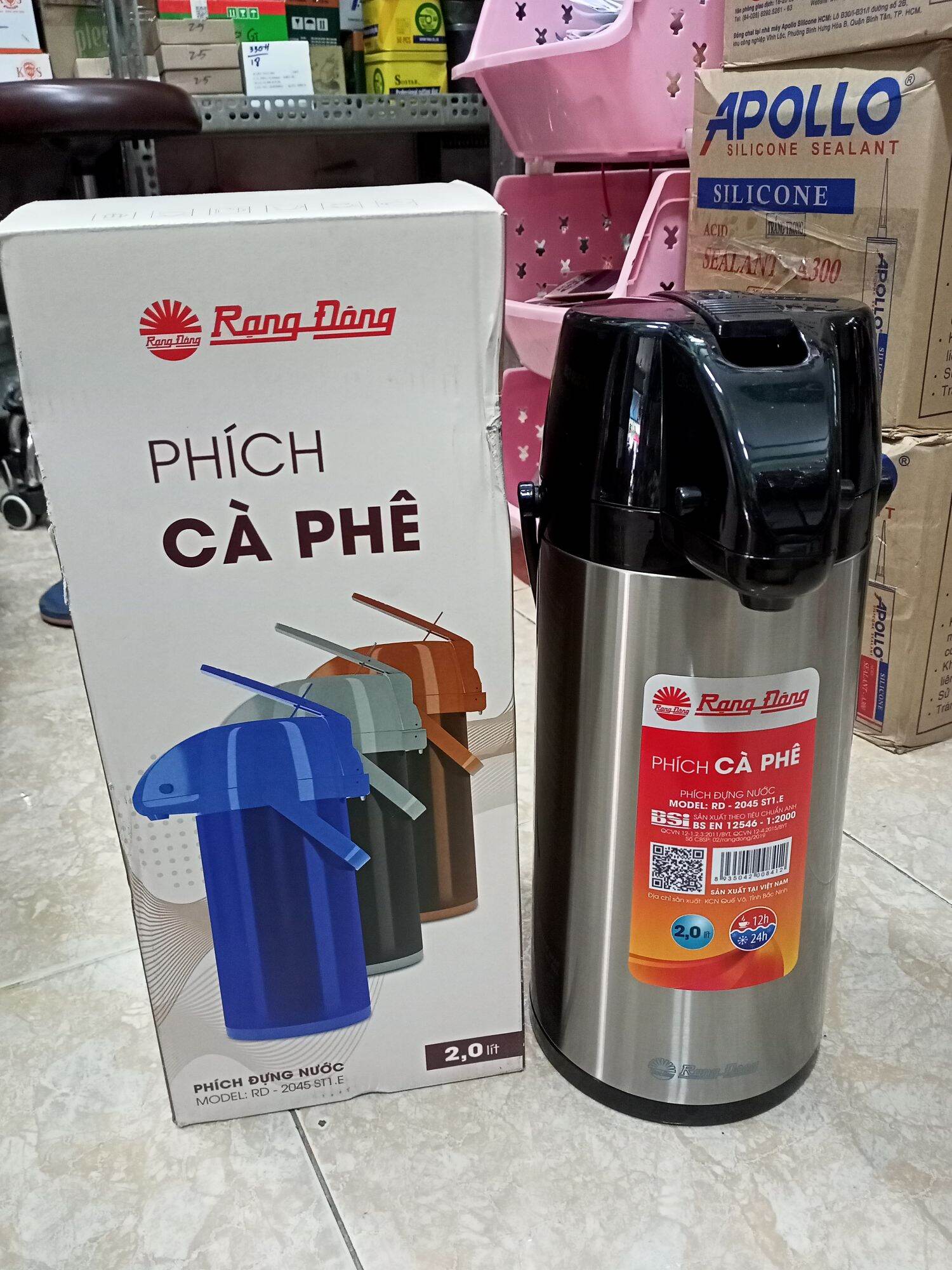 Phích đựng nước rạng đông 2lít