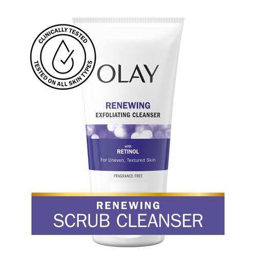Olay Retinol 24 Renewing Exfoliating Cleanser 150ml