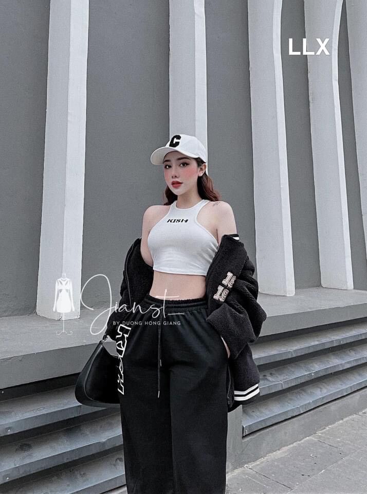 BỘ THỂ THAO CROPTOP 3 LỖ KISH LV01