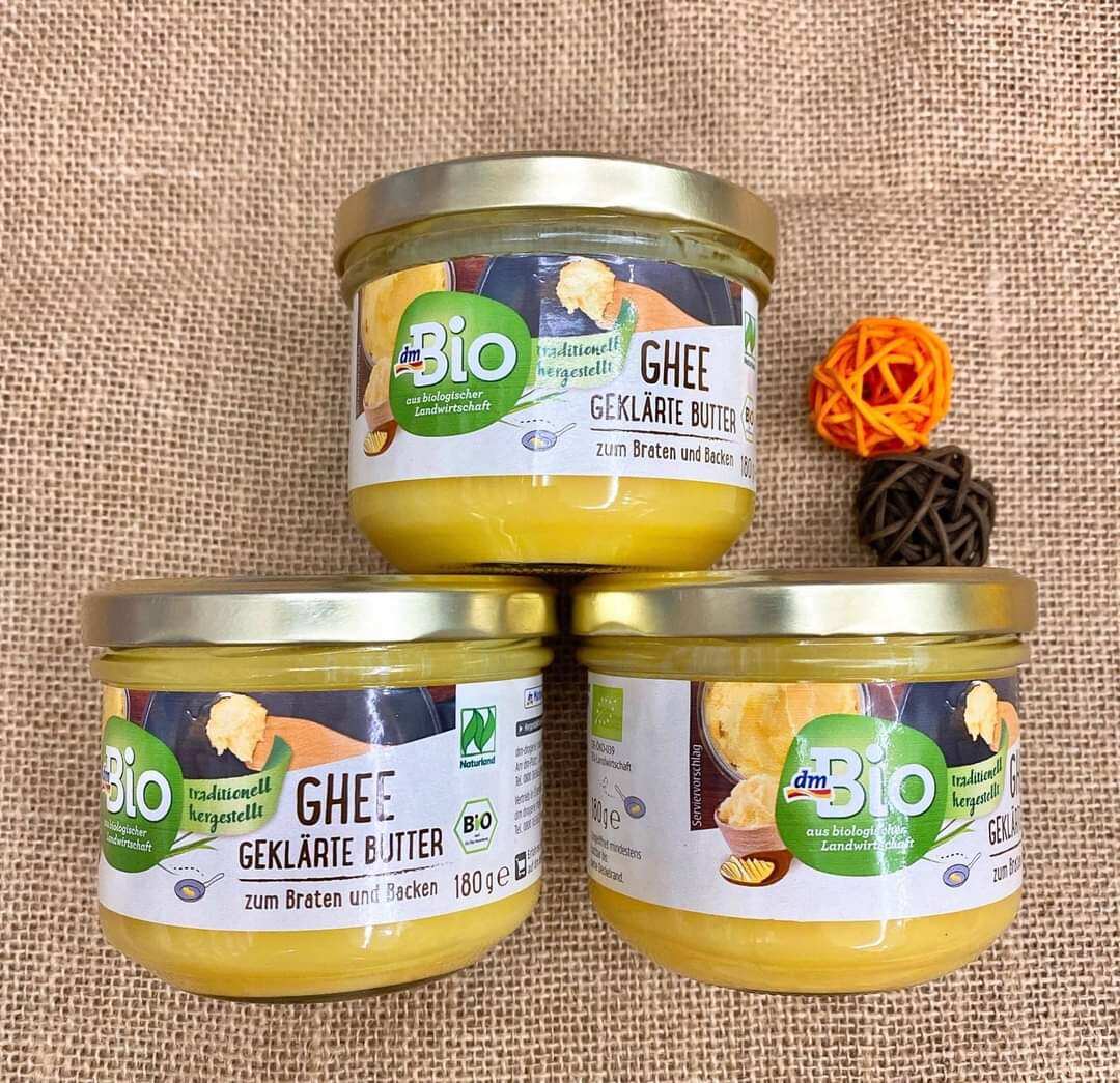 Bơ Ghee hữu cơ Bio nội địa Đức