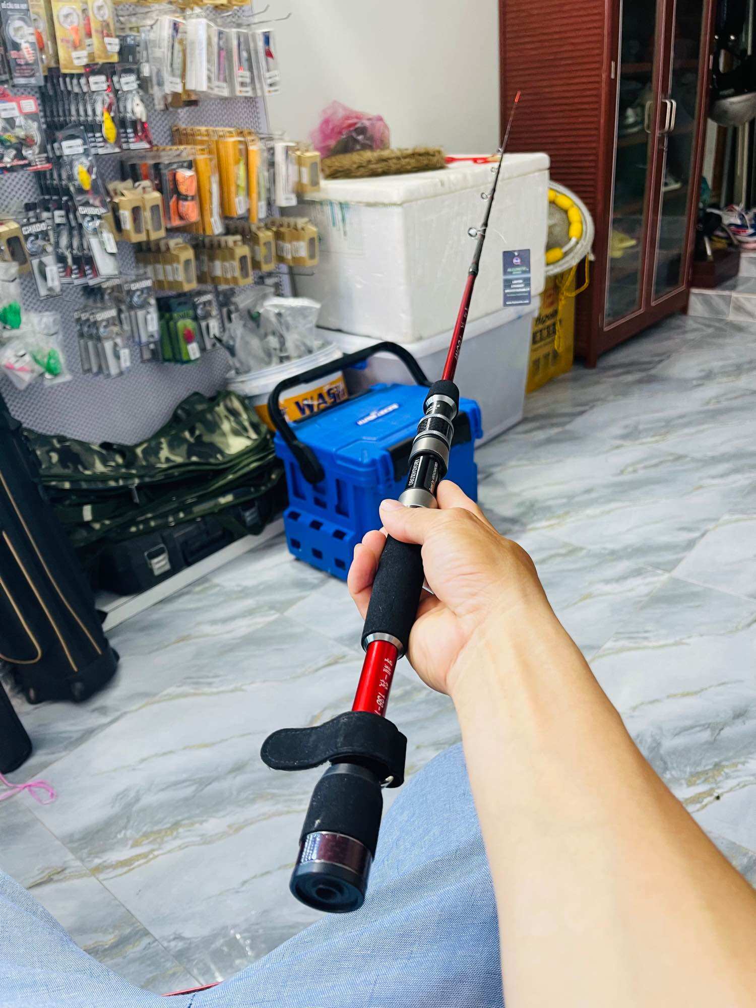Cần câu Ikada aroadkobo đẹp hết nước chấm, 2 ngọn và 2 chế độ câu