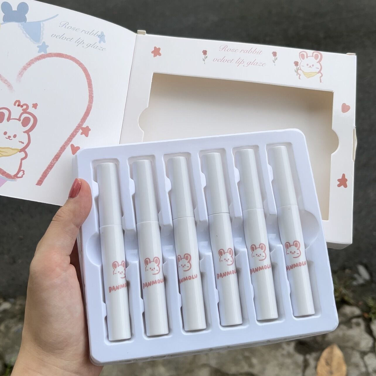 SET 6 SON DANMOLU CHÍNH HÃNG MÀU CỰC ĐẸP