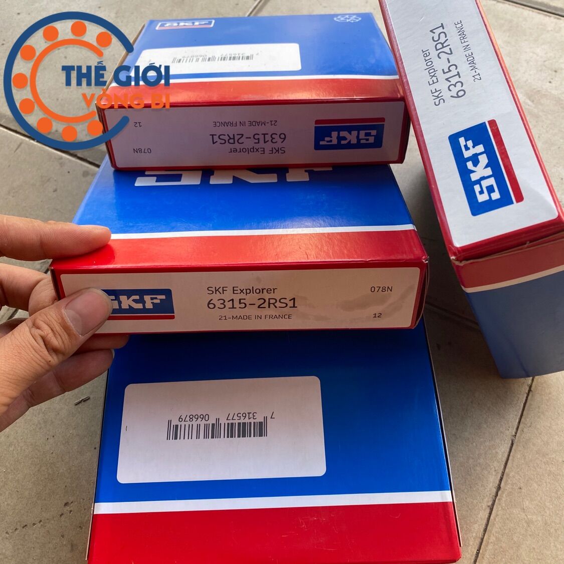 Vòng bi bạc đạn SKF 6315