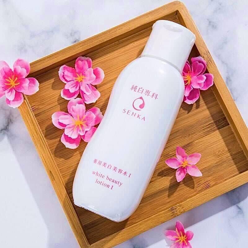 Nước Dưỡng Làm Mềm Và Trắng Da Senka White Beauty Lotion