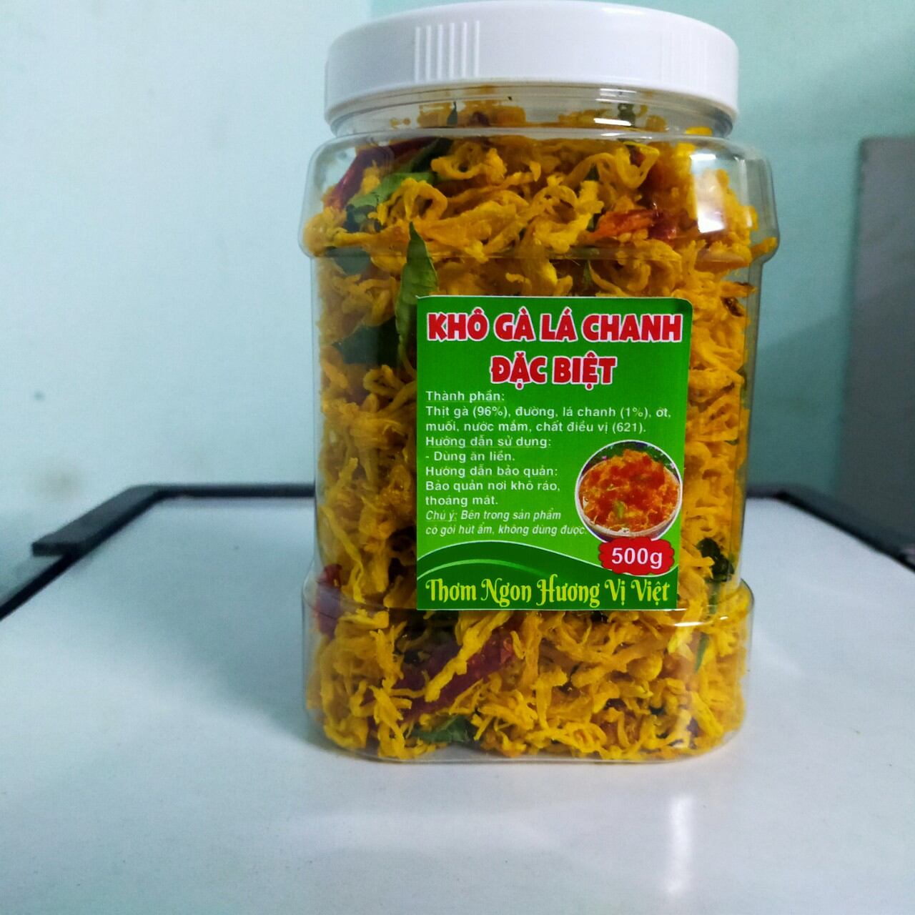 500GR Khô Gà Xé Cay Loại 1 Bao ăn